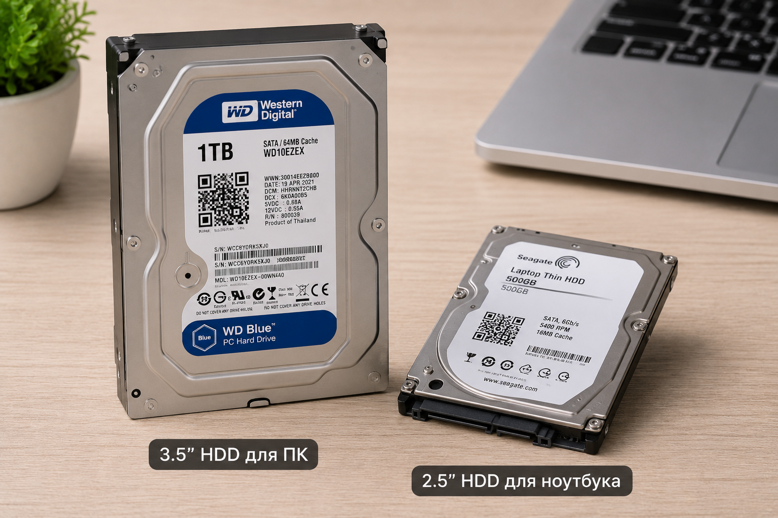 Жорсткий диск HDD для ноутбука або ПК